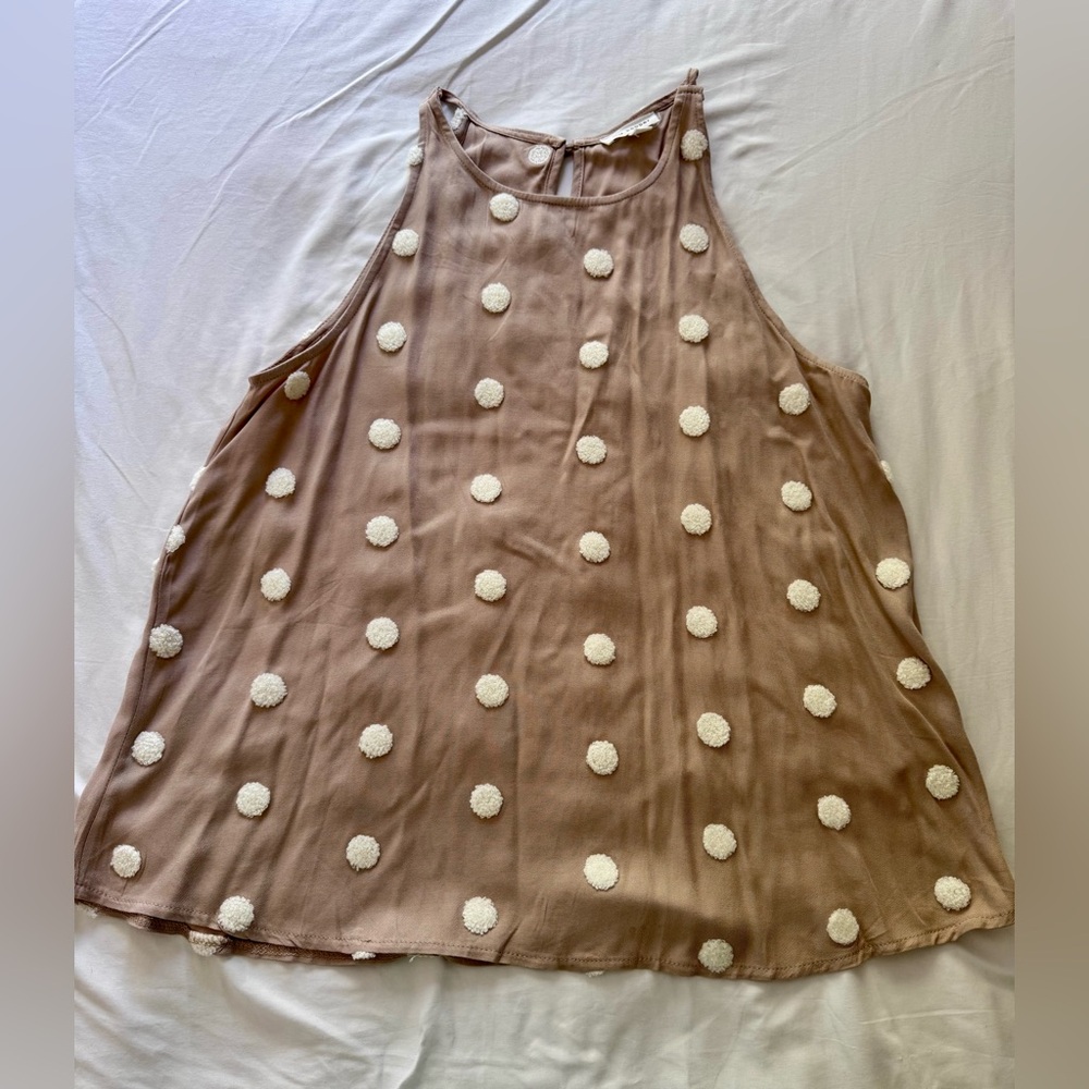 Blu Pepper - Polka Dot Sleeveless Top